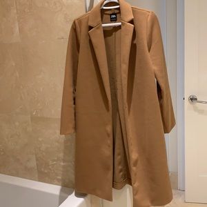 Zara Camel Peacoat